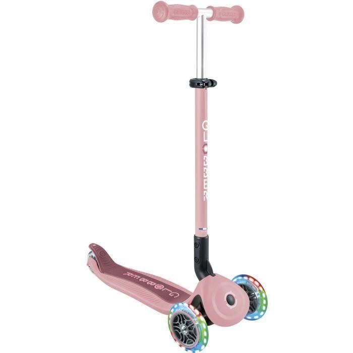 Globber - Patinete evolutivo con asiento GO-UP ACTIVE PLUS LIGHTS - Rosa pastel 2 Globber - Patinete evolutivo con asiento GO-UP ACTIVE PLUS LIGHTS - Rosa pastel 2