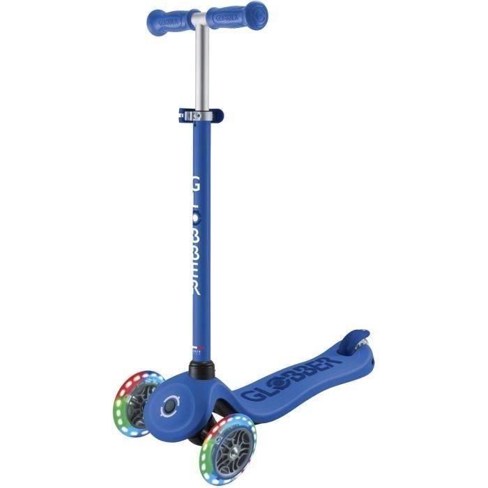 Patinete escalable de 3 ruedas - GLOBBER - LUCES DEPORTIVAS - Azul - Luminoso - Correpasillos, bici sin pedales, patinete - Asiento - a partir de 15 meses 4 Patinete escalable de 3 ruedas - GLOBBER - LUCES DEPORTIVAS - Azul - Luminoso - Correpasillos, bici sin pedales, patinete - Asiento - a partir de 15 meses 4