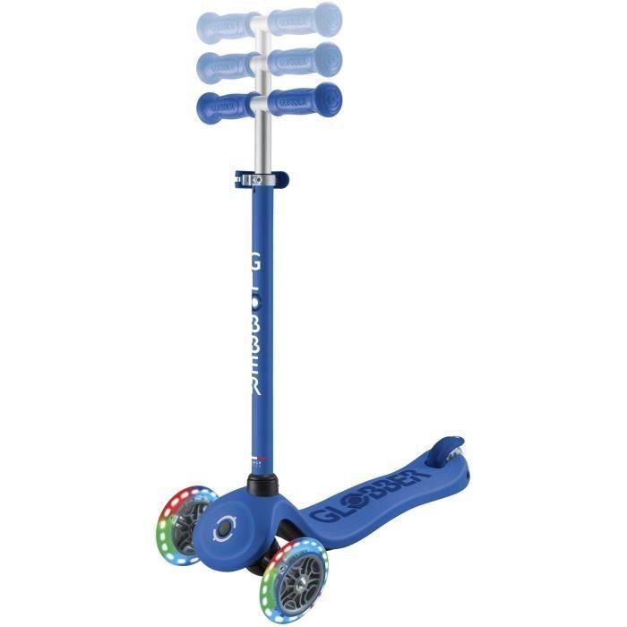 Patinete escalable de 3 ruedas - GLOBBER - LUCES DEPORTIVAS - Azul - Luminoso - Correpasillos, bici sin pedales, patinete - Asiento - a partir de 15 meses 5 Patinete escalable de 3 ruedas - GLOBBER - LUCES DEPORTIVAS - Azul - Luminoso - Correpasillos, bici sin pedales, patinete - Asiento - a partir de 15 meses 5