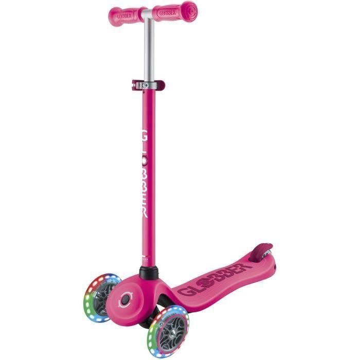 Patinete escalable de 3 ruedas - GLOBBER - SPORTY LIGHTS - Rosa - Luminoso - Correpasillos, bici sin pedales, patinete - Asiento - a partir de 15 meses 4 Patinete escalable de 3 ruedas - GLOBBER - SPORTY LIGHTS - Rosa - Luminoso - Correpasillos, bici sin pedales, patinete - Asiento - a partir de 15 meses 4