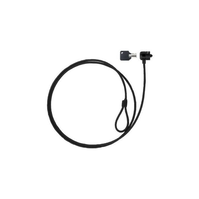 TOOQ Cable de Seguridad T-LOCK con Llave para Portatiles 1.5 metros, Gris Oscuro 0 TOOQ Cable de Seguridad T-LOCK con Llave para Portatiles 1.5 metros, Gris Oscuro 0
