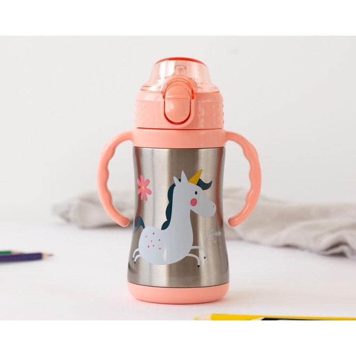 Botella Entrenamiento Unicornio Rosa 280 mL Acero Inoxidable 280 mL 0 Botella Entrenamiento Unicornio Rosa 280 mL Acero Inoxidable 280 mL 0