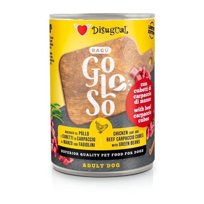 Disugual Goloso ragu carpaccio pollo judias verdes 6x400gr Disugual Goloso ragu carpaccio pollo judias verdes 6x400gr