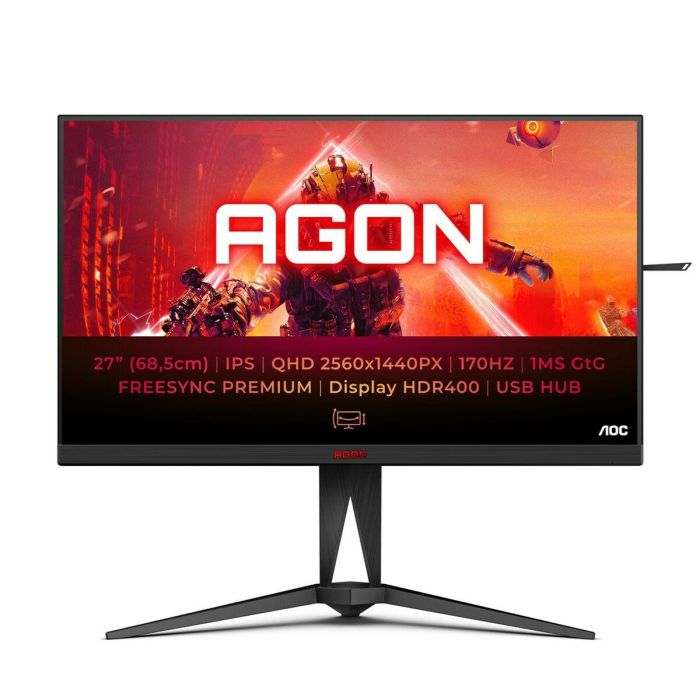 Monitor Gaming AOC 27" Quad HD