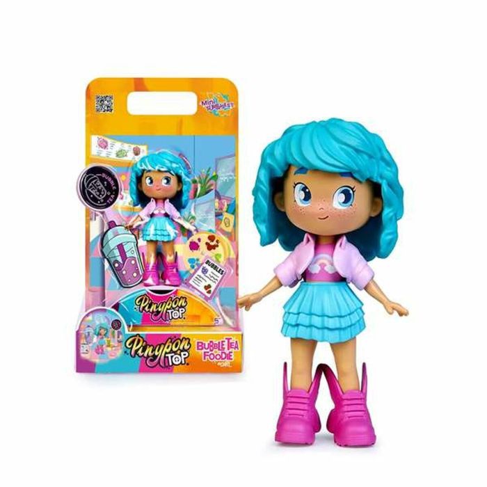 Figura pinypon top foodie. articulada de brazos y piernas con doble cara. - modelos surtidos 4