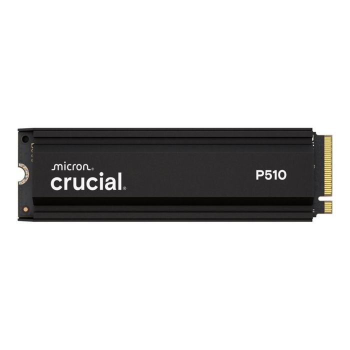 Crucial P510 SSD Interno 1TB PCIe 5.0 NVMe M.2 2280 de Alto Rendimiento con Disipador Térmico, hasta 11.000 MB/s Lectura