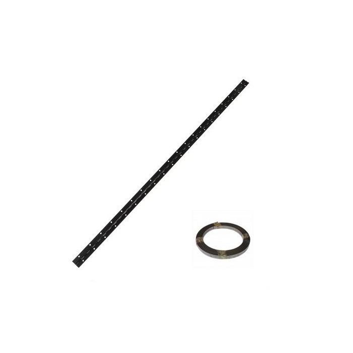 Rollo 5M /25M Bisagra Piano Acabado Negro Bisagra Piano 32X0.7Mm Rollo 25 Metros Duver Rollo 5M /25M Bisagra Piano Acabado Negro Bisagra Piano 32X0.7Mm Rollo 25 Metros Duver