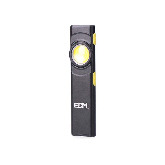 Edm Linterna Ultra Slim LED, 8 Modos de Luz, IP44, Aluminio, 25 x 16 x 102 mm Edm Linterna Ultra Slim LED, 8 Modos de Luz, IP44, Aluminio, 25 x 16 x 102 mm