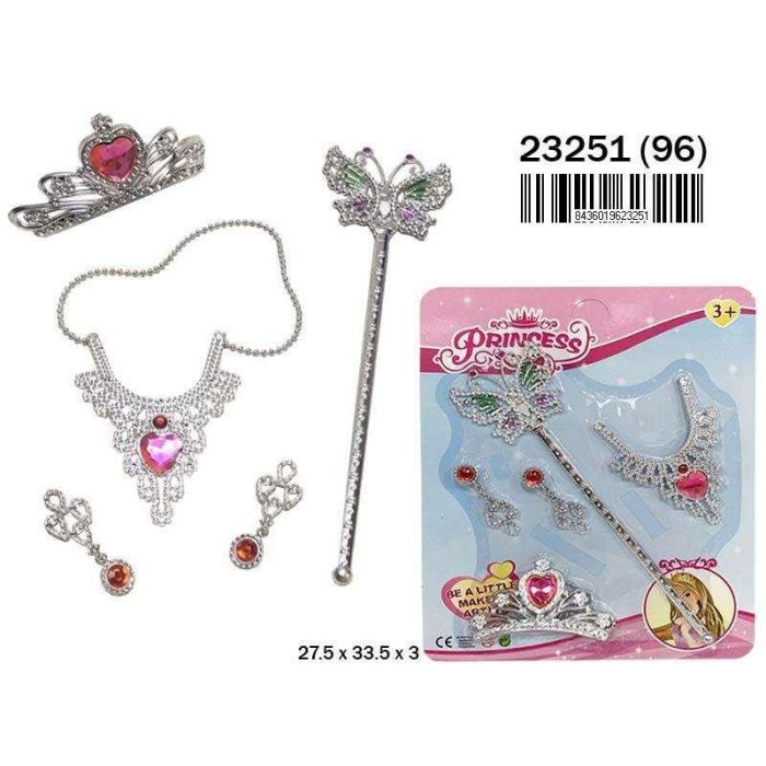 Belleza princesa set con 4 accesorios en blister 1