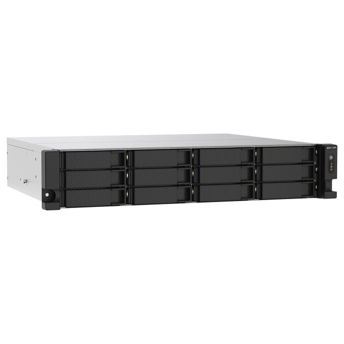 QNAP TS-1273AU-RP-8G NAS Servidor de Almacenamiento 2U Rackmontage AMD Ryzen V1500B 4C/8T 2.2GHz 8GB DDR4 2x2.5GbE LAN 3 QNAP TS-1273AU-RP-8G NAS Servidor de Almacenamiento 2U Rackmontage AMD Ryzen V1500B 4C/8T 2.2GHz 8GB DDR4 2x2.5GbE LAN 3