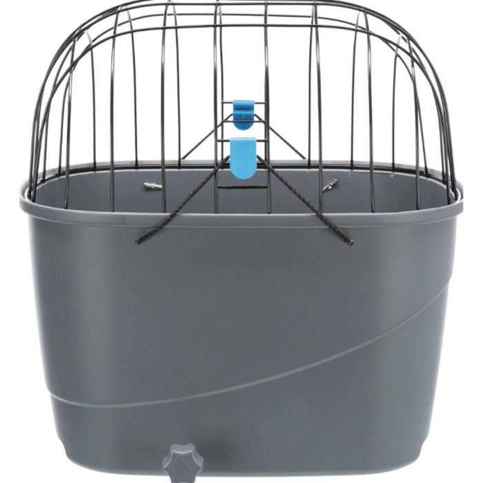 TRIXIE Portaequipajes de plástico y metal - 36 x 47 x 46 cm - Gris - Para perro 8 TRIXIE Portaequipajes de plástico y metal - 36 x 47 x 46 cm - Gris - Para perro 8