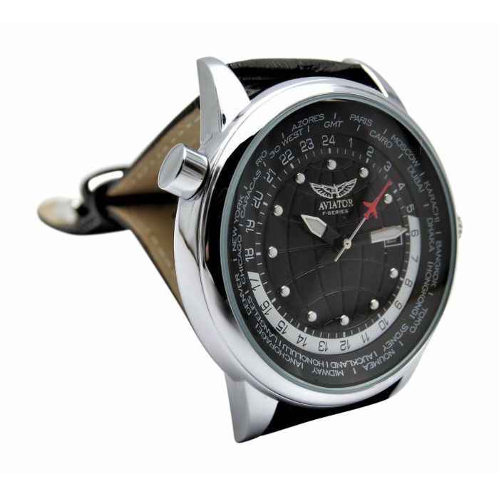 Reloj Hombre Aviator AVW6975G354 Negro 5 Reloj Hombre Aviator AVW6975G354 Negro 5