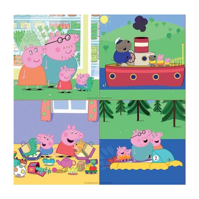Puzzle progresivos 6-9-12-16 piezas peppa pig 3 Puzzle progresivos 6-9-12-16 piezas peppa pig 3