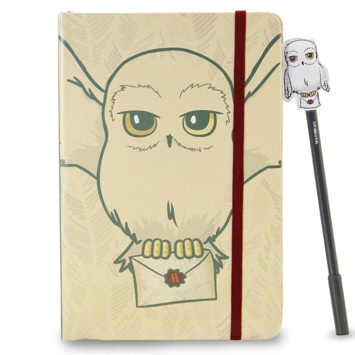 Set diario + boligrafo Hedwig Harry Potter 4 Set diario + boligrafo Hedwig Harry Potter 4