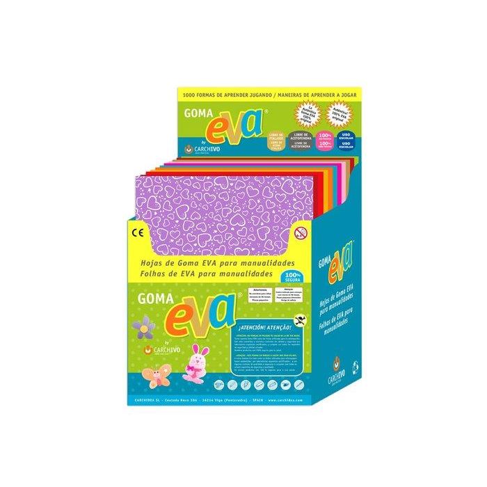Goma Eva Carchivo Estampada Hoja 45X60 Cm Expositor De 140 50 Ud. Serie Sol Surtido 50 Ud. Serie Uno Surtido 20 Ud. Serie Infantil-Bichos Surtido 20 Ud. Serie Primavera Surtido
