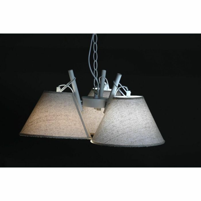 Lampara Techo Moderno DKD Home Decor Dorado Blanco 46 x 30 x 50 cm (2 Unidades) 5 Lampara Techo Moderno DKD Home Decor Dorado Blanco 46 x 30 x 50 cm (2 Unidades) 5