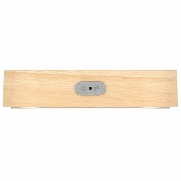 CGV CGV3322101306803 Reloj despertador ACUNA - 13068 con estructura de madera maciza 3