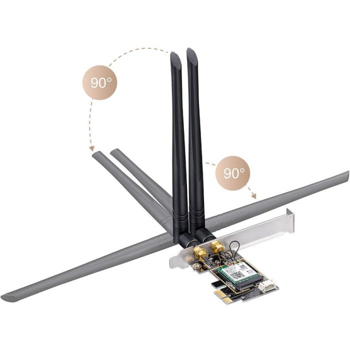 Cudy AX3000 Wi-Fi 6 PCI Express Adapter 3 Cudy AX3000 Wi-Fi 6 PCI Express Adapter 3