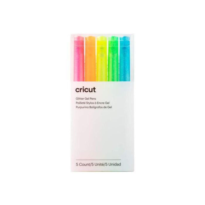 Cricut 2009961 bolígrafo de gel Bolígrafo de gel con tapa Azul, Verde, Naranja, Rosa, Amarillo 5 pieza(s) Cricut 2009961 bolígrafo de gel Bolígrafo de gel con tapa Azul, Verde, Naranja, Rosa, Amarillo 5 pieza(s)