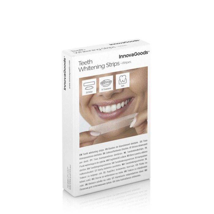 Tiras Blanqueadoras Dentales Wripes InnovaGoods 1