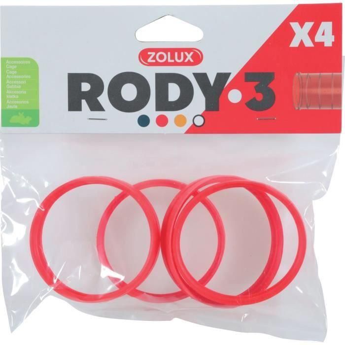 Zolux ZOL3336022060317 Conectores para jaula roedores Rody3 Roylounge Grenadine 4 piezas 0 Zolux ZOL3336022060317 Conectores para jaula roedores Rody3 Roylounge Grenadine 4 piezas 0