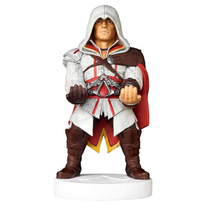 Cable Guy Soporte Figura Ezio Assassin's Creed 21cm - Compatible con Mandos PS5, Xbox Series S/X y la mayoría de Teléfonos Inteligentes