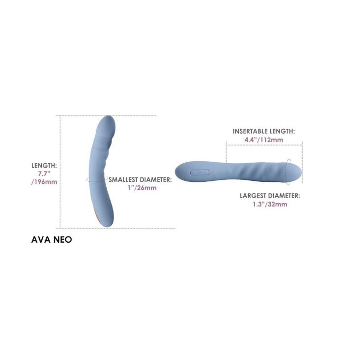 Vibrador Punto G Svakom Azul 9 Vibrador Punto G Svakom Azul 9