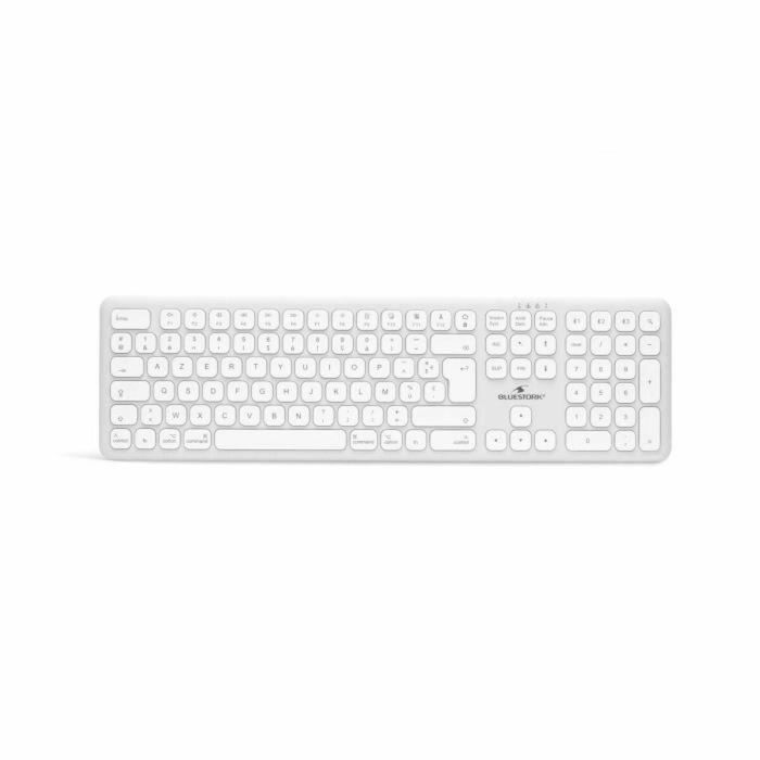 Teclado inalámbrico Bluetooth - BLUESTORK - MAC - Tamaño completo - Compatible con Mac - Blanco 3