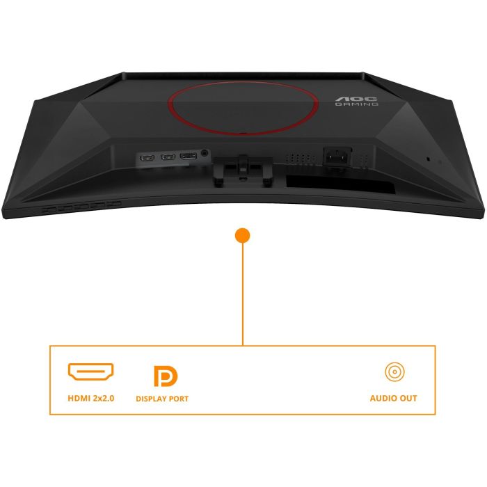 AOC C24G42E Monitor Gaming Curvo 23.6" Full HD Fast VA 180Hz 0.5ms HDMI/DP para Juegos Competitivos 4