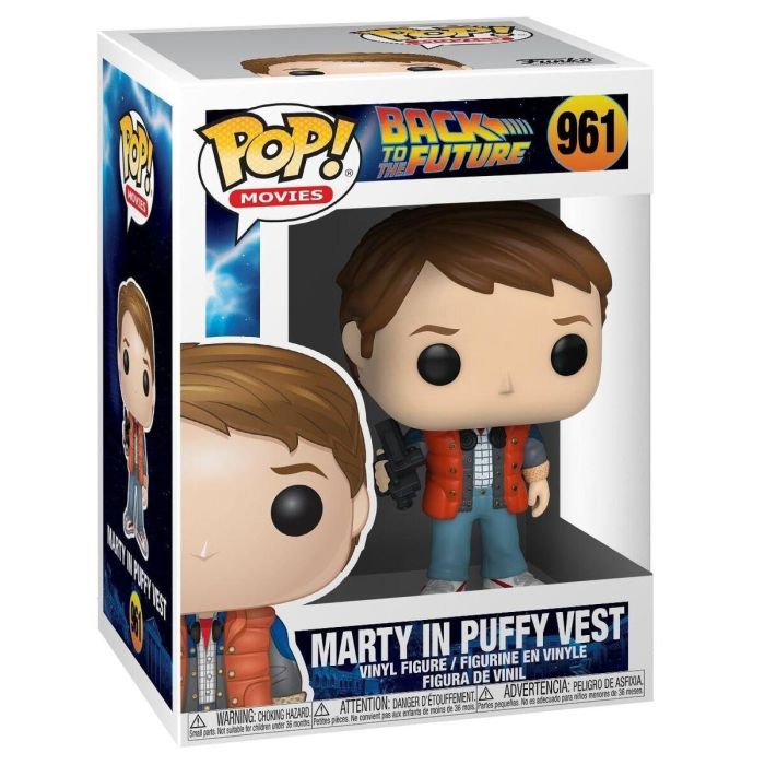 Funko POP! Regreso al Futuro Marty McFly en Chaleco Acolchado Figura de Vinilo 9cm 9 Funko POP! Regreso al Futuro Marty McFly en Chaleco Acolchado Figura de Vinilo 9cm 9