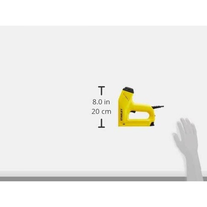Stanley TRE550 pro Grapadora eléctrica para grapas y clavos tipo G, potencia ajustable, uso intensivo, gama profesional 1 Stanley TRE550 pro Grapadora eléctrica para grapas y clavos tipo G, potencia ajustable, uso intensivo, gama profesional 1