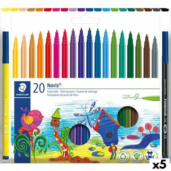 Set de Rotuladores Staedtler Noris 326 Multicolor (5 Unidades) Set de Rotuladores Staedtler Noris 326 Multicolor (5 Unidades)