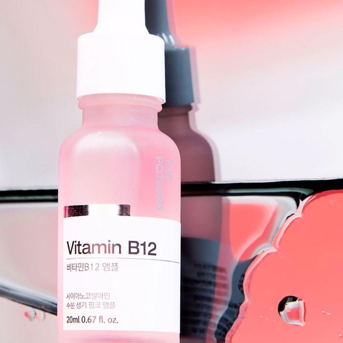 The Potions Vitamin B12 ampoule 20 ml Tratamiento Antiarrugas y Antiedad Hidratante 2