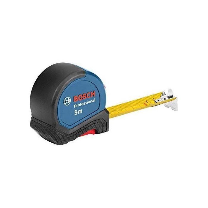 Bosch Professional Cinta Métrica 5m de Alta Durabilidad con Gancho Magnético, Carcasa de Aluminio Robusta y Softgrip Ergonómico. 1 Bosch Professional Cinta Métrica 5m de Alta Durabilidad con Gancho Magnético, Carcasa de Aluminio Robusta y Softgrip Ergonómico. 1