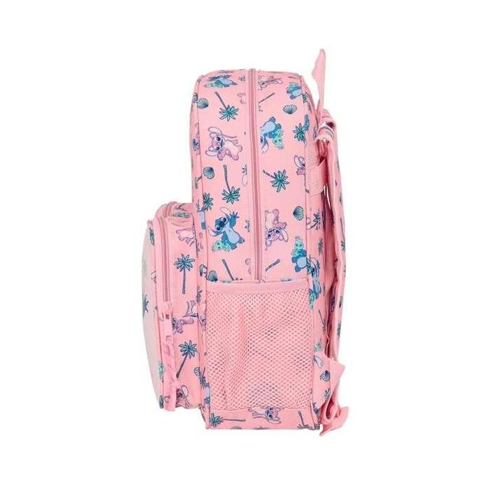 Safta Mochila Infantil Stitch Beach con Bolsillos Adaptable a Carro 340x260x110 mm 2