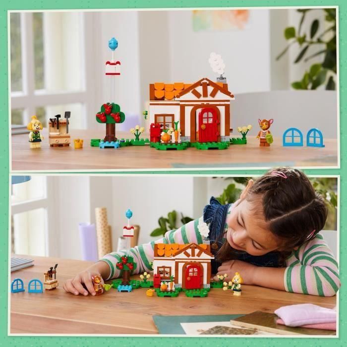 LEGO 77049 Animal Crossing Visitando a María Juguete de Construcción con 2 Minifiguras 4