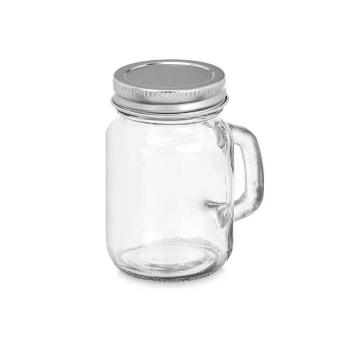 Tarro Cuad Cristal Trans Tapa Asa 120Ml Vivalto 7X8CM (48 Unidades) 1 Tarro Cuad Cristal Trans Tapa Asa 120Ml Vivalto 7X8CM (48 Unidades) 1