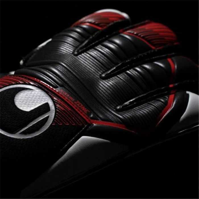 Guantes de Portero Uhlsport Powerline Soft Pro Negro Adultos 2 Guantes de Portero Uhlsport Powerline Soft Pro Negro Adultos 2