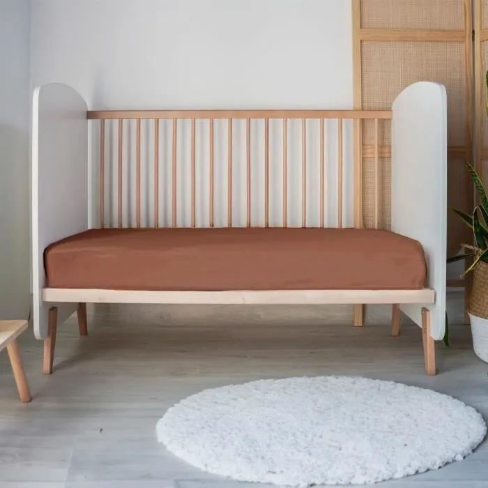 P'Tit Dodo PTI3700948341933 Sábana bajera ajustable Jersey 60 x 120 cm Tomette P'Tit Dodo PTI3700948341933 Sábana bajera ajustable Jersey 60 x 120 cm Tomette