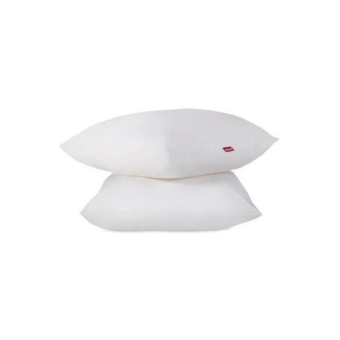 ABEIL Juego de 2 almohadas suaves - 60 x 60 cm - Blanco 4 ABEIL Juego de 2 almohadas suaves - 60 x 60 cm - Blanco 4