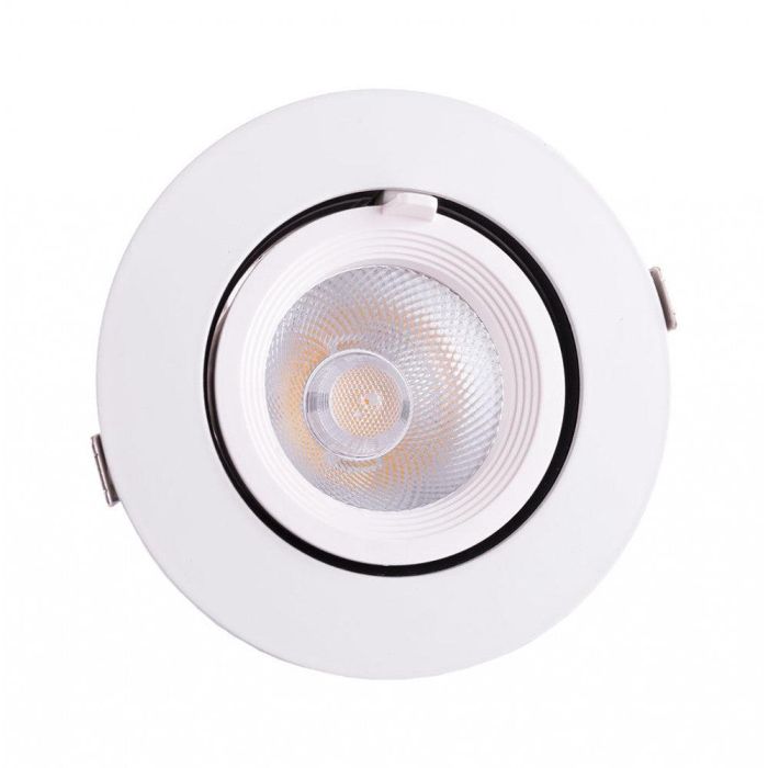 Foco Downlight LED 15W 2550Lm 4000ºK Circular Orientable 40.000H [HO-COB-C-OR-15W-W] 1