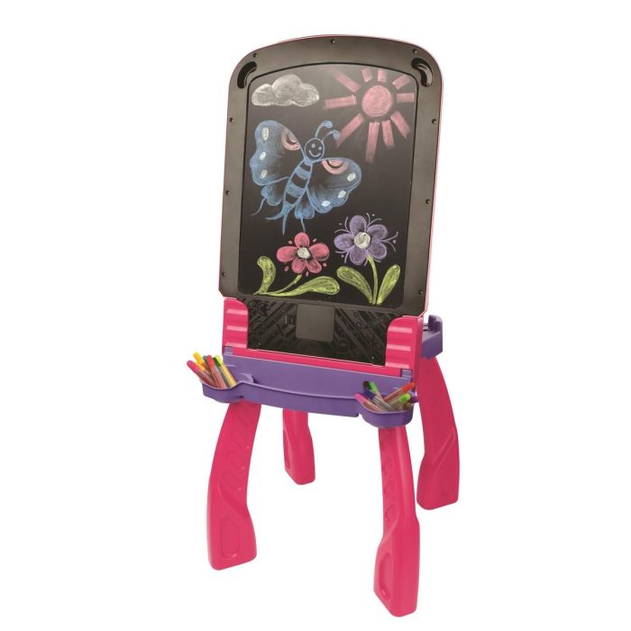 Pizarra Interactiva Vtech Magi chevalet interactif 3 en 1 rose (FR) 3