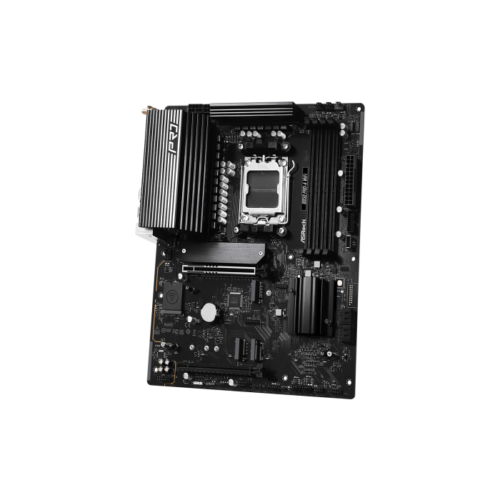 ASRock B850 Pro-A WiFi Placa Base AMD B850 Zócalo AM5 ATX para AMD Ryzen 7000/8000/9000 Series DDR5 3