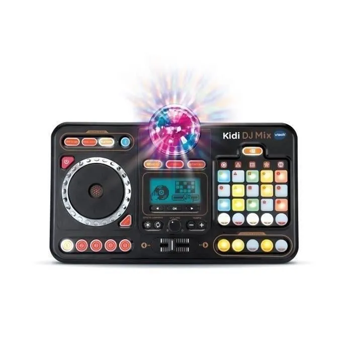 Vtech Kidi DJ Mix - Tocadiscos con Launchpad, más de 2000 combinaciones, idioma francés, 6 años o más
