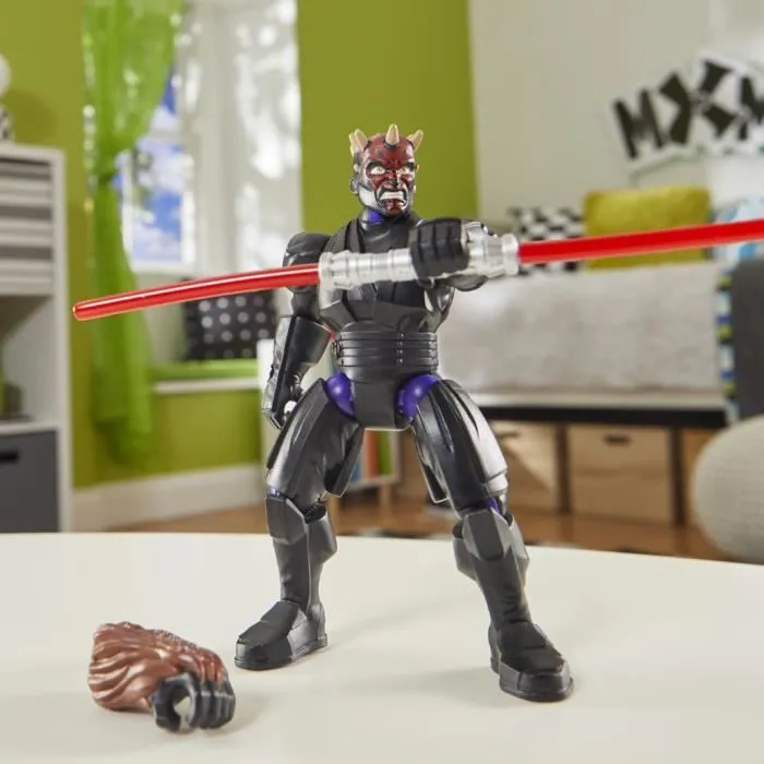 Hasbro Darth Maul MixMashers Figura Personalizable de 12 cm con Accesorios Star Wars a Partir de 4 Años HASG02985X0 Hasbro Darth Maul MixMashers Figura Personalizable de 12 cm con Accesorios Star Wars a Partir de 4 Años HASG02985X0