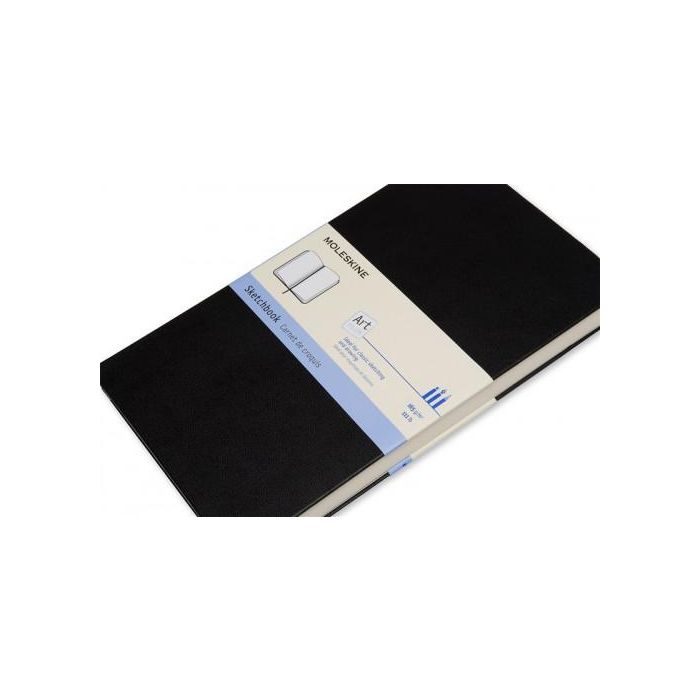 Moleskine ARTQP063 Cuaderno de Bocetos Negro L (13x21cm) 3