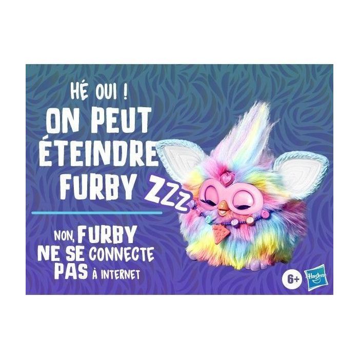 Furby Tie Dye, 15 accesorios, peluche interactivo para niñas y niños, animatrónico activado por voz, a partir de 6 años 5