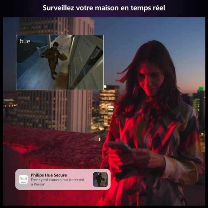 Cámara de vigilancia simulada Philips Hue Secure Camera Wired 6 Cámara de vigilancia simulada Philips Hue Secure Camera Wired 6