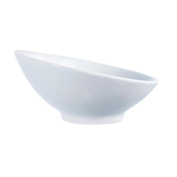 Arcoroc Set 6 Boles Porcelana Appetizer 9 cm Blanco - Apto Lavavajillas, Frigorífico, Extra Fuerte y Saludable