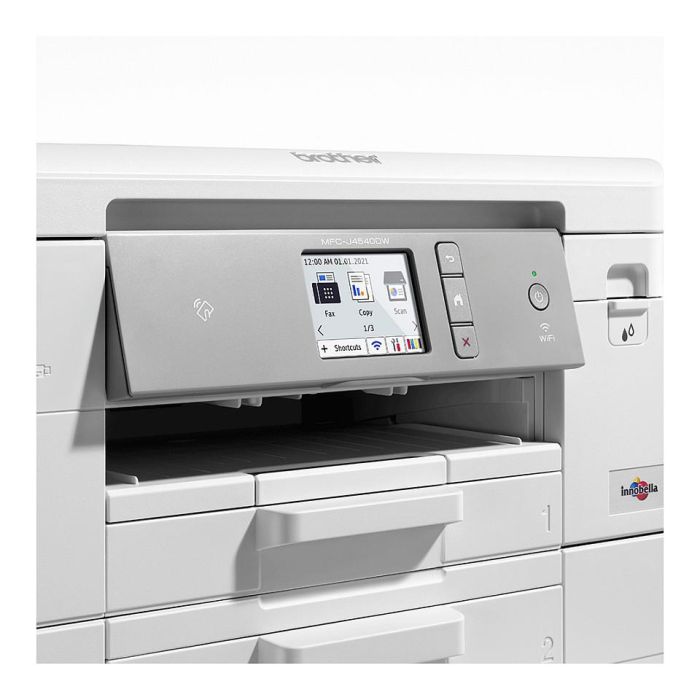 Brother MFC-J4540DW Impresora Multifunción Inyección de Tinta 4en1 A4 LAN WLAN ADF Duplex Color Blanco